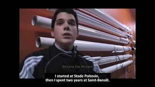 Antoine Brizards first interview at Stade Poitevin 2009English subs [upl. by Quinlan]