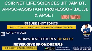 Part 01  NITROGEN METABOLISM  CSIR NET LIFE SCIENCES  NITRATE REDUCTASE AND NITRITE REDUCTASE [upl. by Thorley]