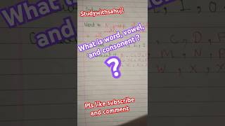 What is wordvowel and consonent  englishgrammar vocabularyninja motivation MrBeast [upl. by Hansen710]