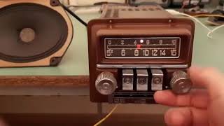 Autoradio Autovox RA15 car radio  Alfa Romeo 1900 [upl. by Minni193]