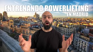 El TOUR de POWERLIFTING llega a MADRID ¡Dos GIMNASIOS para ATLETAS  Vlog [upl. by Behka]