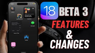 6 iOS 18 Beta 3 FeaturesChanges Whats New in Latest iOS 18 Beta [upl. by Cathlene46]