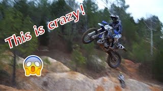 2 STROKE GOES INSANE BIG AT SAND PIT [upl. by Spear]