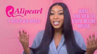 The TRUTH About ALIPEARL Wigs  3 Month Wig Update [upl. by Zilla]