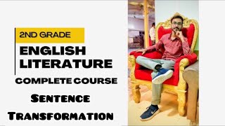 Sentence transformation  2nd grade English literature free course [upl. by Nerdna]