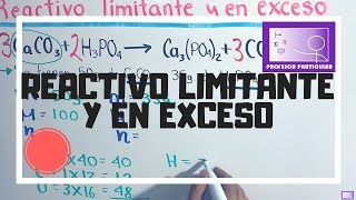 Reactivo limitante y en exceso  Química Inorgánica [upl. by Pollerd]