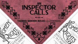 An Inspector Calls Themes Gender Roles Quotations  Beyond [upl. by Rosanne]