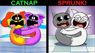 Best TikToks of INCREDIBOX SPRUNKI x CATNAP IN REAL LIFE  Real Life VS Original 32 [upl. by Ardnaet]