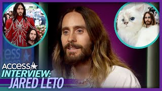 Jared Leto Spills BehindTheScenes Details On His Viral Met Gala Fashion [upl. by Aisyram]