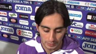 Fiorentina Aquilani Vice Pizarro Non è il mio ruolo [upl. by Helaina722]