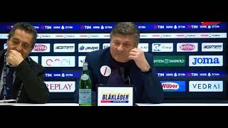 Mazzarri conferenza stampa  Atalanta  Napoli 12 quotSono Fiduciosoquot [upl. by Eetsirhc]