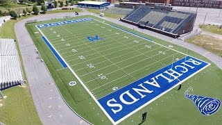 Richlands High School Football Field Drone Video [upl. by Marjorie]