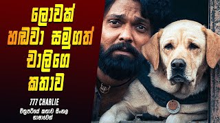 ලොවක් හඬවා සමුගත් චාලිගෙ කතාව  777 Charlie Movie Explained in Sinhala  Sinhala Movie Review [upl. by Ardiedak264]