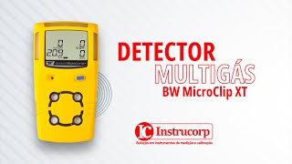 Detector 4 gases BW MicroClip XT  Honeywell  Instrucorp [upl. by Ambie326]