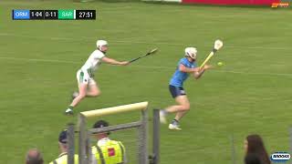 2024 0907 Oranmore Maree v Sarsfields Galway SHC Group 4 Round 3 Highlights [upl. by Darsie]