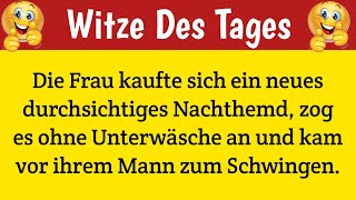 Lustiger Witz 😂 – Die Frau hat ein neues Nachthemd gekauft  Täglich Witzige Videos [upl. by Russel]