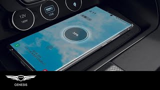 Wireless Charging  Genesis G70  HowTo  Genesis USA [upl. by Saberio]