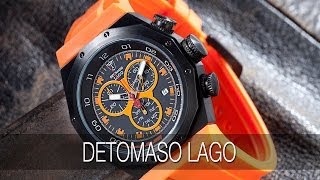 Detomaso Lago Chronograph Watch Review [upl. by Selegna868]