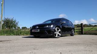 Volkswagen Golf Estate R CatBack Exhaust  By Scorpion Exhausts [upl. by Sophy]