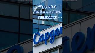 Capgemini Freshers Hiring 2024 Off Campus freshers Hiring  freshers itjobs capgemini2024 [upl. by Loux]