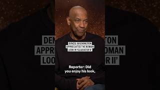 Denzel Washington appreciated the Roman look in ‘Gladiator II’ [upl. by Les]