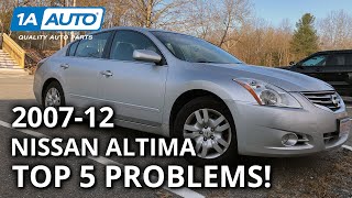 Top 5 Problems Nissan Altima Sedan 4th Generation 200712 [upl. by Meill901]