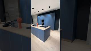 Trendfarbe 2025🤩kitchen küchenplanung küchendesign kitchendesign kitchen blue home interior [upl. by Uis]