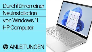 So führen Sie eine Neuinstallation von Windows 11 durch  HP Computer  HP Support [upl. by Varini]