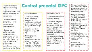 Control prenatal GPC  ENARM en menos de 15 minutos [upl. by Jemina921]