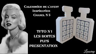 Calendrier de lavent TUTO N°1 calendrierdelavent scrapbook scrapbooking chanel [upl. by Past357]