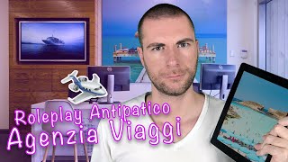 AGENZIA VIAGGI antipatica 🌴  Roleplay ASMR [upl. by Dasha292]