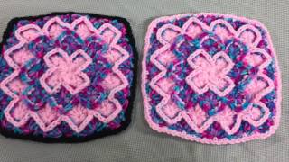 Bavarian Crochet Granny Square [upl. by Biagio407]