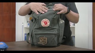 Using Fjällräven Kånken Laptop 15 for Every Day Carry load unload [upl. by Sayles]