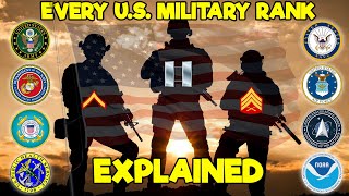 A Simple Overview of Every US Military Rank In Order All Six Branches [upl. by Keel]