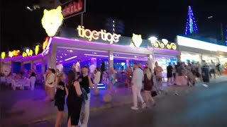 MAGALUF Strip Nightlife Majorca 1am [upl. by Anilehs913]