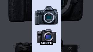 DSLR vs Mirrorless Camera [upl. by Ehtyaf]