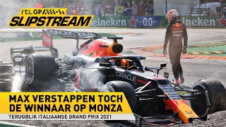 Max Verstappen toch de winnaar op Monza  SLIPSTREAM [upl. by Yhtrod449]