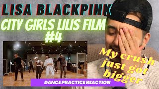 LISA BLACKPINK  City Girls DANCE PRACTICE LILIs FILM 4  Professional Dancer Reacts [upl. by Pompei]