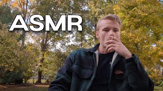 Smoking Cigarettes in Crisp Fall Weather ASMR [upl. by Enawd]