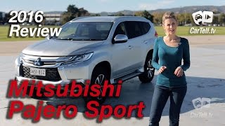 Mitsubishi Pajero Sport 2016  Review [upl. by Ermanno559]