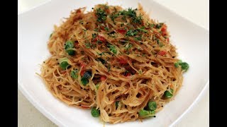 Vermicelli Upma  Breakfast recipes  Sanjeev Kapoor Khazana [upl. by Mure94]