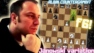 How to Beat the Janowski Variation of the Albin Countergambit  D08 👑 Gambit Declined Series [upl. by Lashoh138]