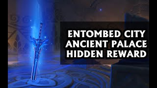 Hidden RewardEntombed City Ancient Palace Closed Door Puzzle Genshin Impact [upl. by Yorgen]