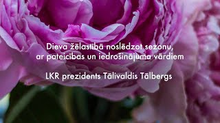 Latvijas Kristīgā radio prezidenta Tālivalža Tālberga uzruna  31052024 [upl. by Nnylg]