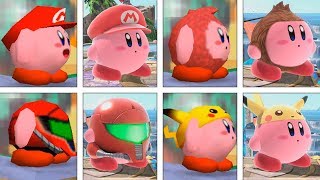 Super Smash Bros Ultimate  Kirby Classic Transformations  Evolution 19992018 [upl. by Moreville]