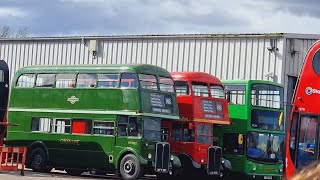 Barking Bus Garage Open Day 100th Anniversary garage londonbuses tfl [upl. by Nonac]