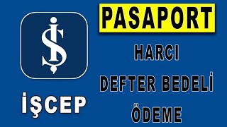 Pasaport Harcı Ve Defter Bedeli Ödeme Pasaport Harcı Nasıl Ödenir [upl. by Zinnes]