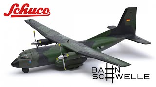 Vorstellung Schuco C160D Transall der Luftwaffe in H0187 [upl. by Nnaeed]