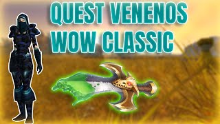 GUÍA QUEST VENENOS ROGUE POISON QUEST WOW CLASSIC  COMO HACERLA SOLO  ROGUE ALIANZA [upl. by Ahsrats316]