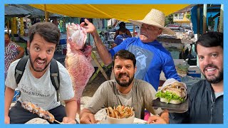 Comida de Rua INSANA 🔥 em TRANCOSO como você NUNCA viu  RIO4FUN [upl. by Suivatal]